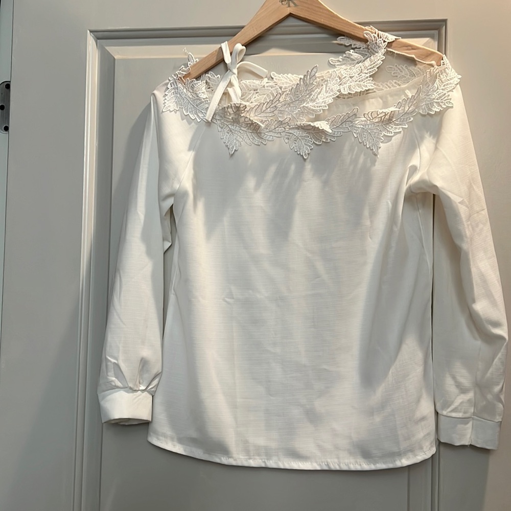 White small blouse
